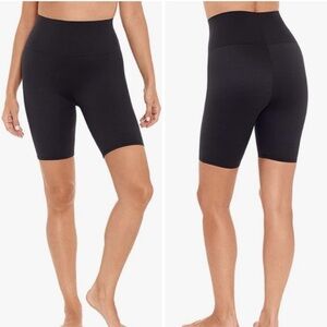 MiracleSuit Tummy Control Bike Shorts 13103 Black Women’s Size XL Event Evening